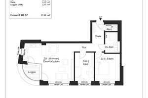 EHRENWERT823. Wohnen in Ehrenfeld. – Lindenbornstraße 2, 50823 Ehrenfeld (Ortsteil), Köln – Vorschaubild 7