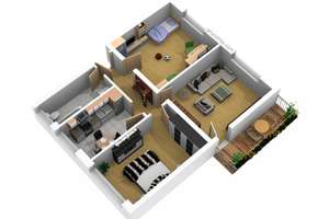 3-Raum-Wohnung mit Balkon in Brückfeld – 39114 Brückfeld, Magdeburg – Vorschaubild 2