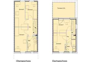 Schönes 6-Zimmer-Reihenendhaus mit EBK und Möbel in Köln Ostheim – Hedwig-Wachenheim-Karree 114, 51107 Ostheim, Köln – Vorschaubild 2