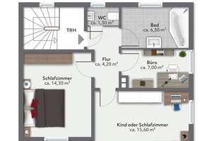 Doppelhaushälfte in Siedlungslage – mit Garten, Carport und Bergblick – Die vollständige Adresse der Immobilie erhältst du vom Anbieter., 83088 Kiefersfelden – Vorschaubild 23