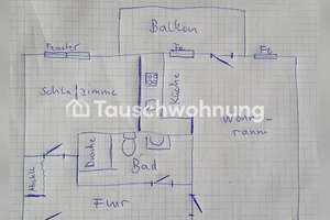 Tauschwohnung: Wohnungstausch in Dresden: Neustadt bietet 2 Zimmer – Die vollständige Adresse der Immobilie erhältst du vom Anbieter., 1099 Äußere Neustadt, Dresden – Vorschaubild 9