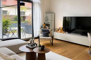 Möblierte Altbauwohnung mit Loftcharakter & Terrasse im Hofgartenkarree – Die vollständige Adresse der Immobilie erhältst du vom Anbieter., 76187 Nordweststadt, Karlsruhe – Vorschaubild 2