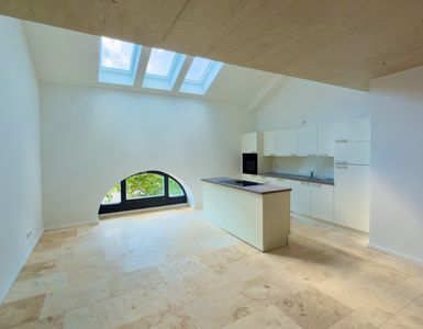 Historisches ODEON / Goslar: Loft-style 2,5 Zimmer, EBK mit Kochinsel, Gäste-WC, Fußbodenheizung