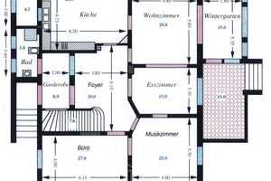 Denkmal & im Original erhalten. Prachtvolle Jugendstilvilla, stilvoll mit Parkett, Wintergarten, ... – Mittelsachsen (Kreis) – Vorschaubild 19