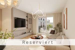 Reserviert: Neubauwohnung mit Südbalkon im Kö-Karree - nur 80m von der Königsallee entfernt