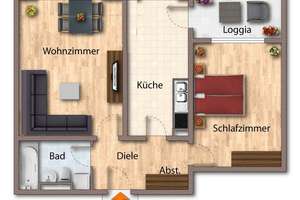 BI West! Tolle Wohnung im 2.OG mit Aufzug und optionaler EBK in Bielefeld - Großdornberg – Vulsiekshof 45, 33619 Dornberg, Bielefeld – Vorschaubild 11