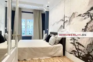 IMMOBERLIN.DE - Feine Altbauwohnung mit Südloggia für den Ersteinzug nach Sanierung beim Preußenpark – Berlin – Vorschaubild 4