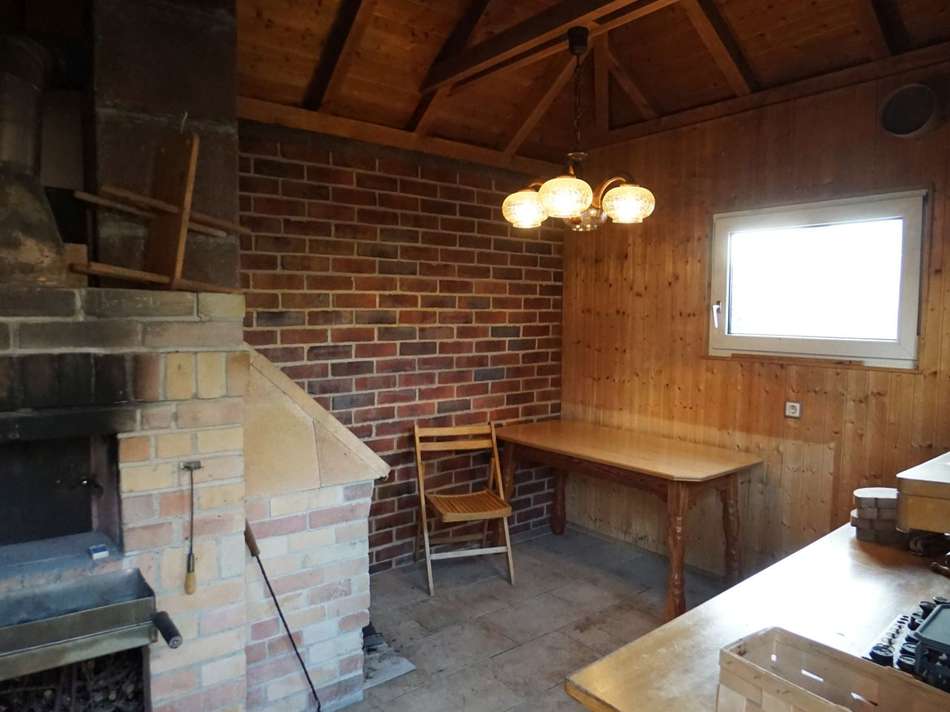 Backofen im Gartenhaus