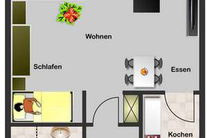Ihr Mieter wohnt schon da !!  1-Zimmer Wohnung mit Aufzug  in der Seniorenwohnanlage in Bühl – Im Grün 2, 77815 Bühl – Vorschaubild 10