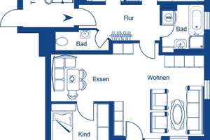 Wohnung im ruhigen Hinterhaus mit Terrasse und Garten *VERMIETET* – Die vollständige Adresse der Immobilie erhältst du vom Anbieter., 1277 Striesen-Ost, Dresden – Vorschaubild 4