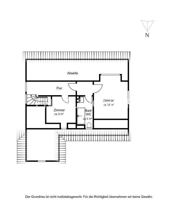 Gästehaus Dachgeschoss
