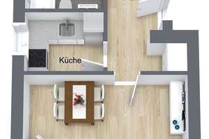 Gemütliche 2-Zimmer-Wohnung mit Balkon, EBK & Garagenstellplatz – Kühlenbergstraße 24, 97078 Versbach, Würzburg – Vorschaubild 10