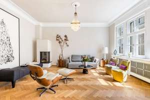 Atemberaubend modernisiertes 4-Zimmer-Altbaujuwel mit stylischem Flair und Balkon – Die vollständige Adresse der Immobilie erhältst du vom Anbieter., 80333 Augustenstraße, München – Vorschaubild 4