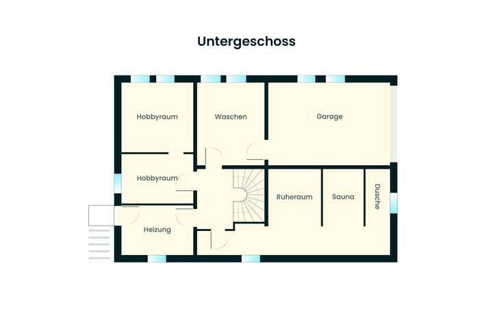 Grundriss Untergeschoss
