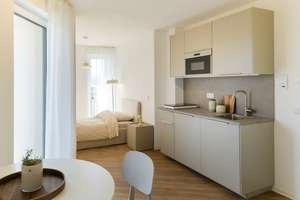 Vollmöbliertes Stadt-Apartment (WE14) an der Alten Bastei | mit Balkon, in Uninähe – Ludwigsallee 139, 52062 Hansemannplatz, Aachen – Vorschaubild 6