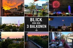 Viel Licht * viel Platz * 234 m² Maisonette-Penthouse *3 Balkone * 4 Schlafzimmer * – Die vollständige Adresse der Immobilie erhältst du vom Anbieter., 20359 Sankt Pauli, Hamburg – Vorschaubild 25
