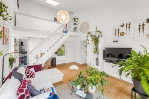 Wohnen mit Charakter: Vermietete 2,5-Zimmer-Galeriewohnung in direkter Nähe zum Ostpark – Die vollständige Adresse der Immobilie erhältst du vom Anbieter., 81735 Gartenstadt Trudering, München – Vorschaubild 2