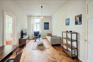 Möbliert: Großzügige Altbauwohnung mit viel Licht und klassischem Charme – Die vollständige Adresse der Immobilie erhältst du vom Anbieter., 80637 Dom Pedro, München – Vorschaubild 1