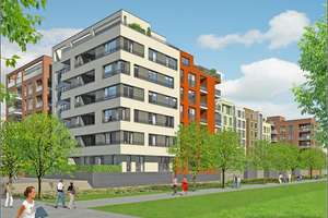 "Ouartis Les Halles" in Düsseldorf-Pempelfort, schicke 2-Raumwohnung mit Parkett in begehrter Lage. – Schinkelstr. 61, 40211 Pempelfort, Düsseldorf – Vorschaubild 5