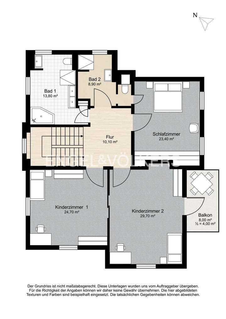 Grundriss - Obergeschoss
