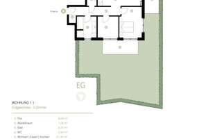 ULI VOGELER GmbH  *NEU* TRAUMHAFTES GARTENGLÜCK - 3-Zi.-Whng. mit Garten und 2 Terrassen (WE 1.1) – Am Eichenplatz 16, 22549 Osdorf, Hamburg – Vorschaubild 8