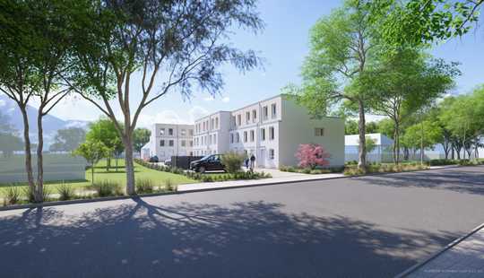 Bild von Wohnen mit Weitblick – KfW-55-Stadthäuser mit ca. 120 m² in Bremen-Oberneuland