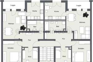 Seidnitz - Mehrfamilienhaus mit 8 Wohnungen, 4 Stellplätzen und Fernwärmeanschluss – Bodenbacher Straße 91b, 1277 Seidnitz/Dobritz, Dresden – Vorschaubild 5