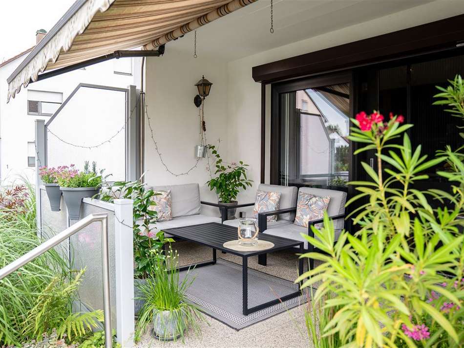 Terrasse...