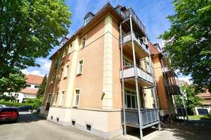 Charmante Vier-Raum-Wohnung mit Südbalkon in Dresden-Löbtau – Die vollständige Adresse der Immobilie erhältst du vom Anbieter., 1159 Löbtau-Nord, Dresden – Vorschaubild 2