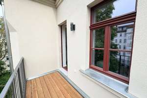 Zentral & trotzdem ruhig! + Balkon + Parkett + Stuck + Fußbodenheizung + Wanne & Dusche + LED-Licht – 4315 Neustadt-Neuschönefeld, Leipzig – Vorschaubild 4
