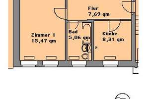 Mehr Platz als gedacht: Komfortable Einraumwohnung – Straße des Bergmanns 1, 1968 Senftenberg – Vorschaubild 5