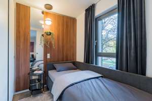 Hochwertig möblierte 1,5-Zimmerwohnung im Dreieck Friedrichshain, Kreuzberg und Neukölln – Die vollständige Adresse der Immobilie erhältst du vom Anbieter., 12435 Alt-Treptow, Berlin – Vorschaubild 4