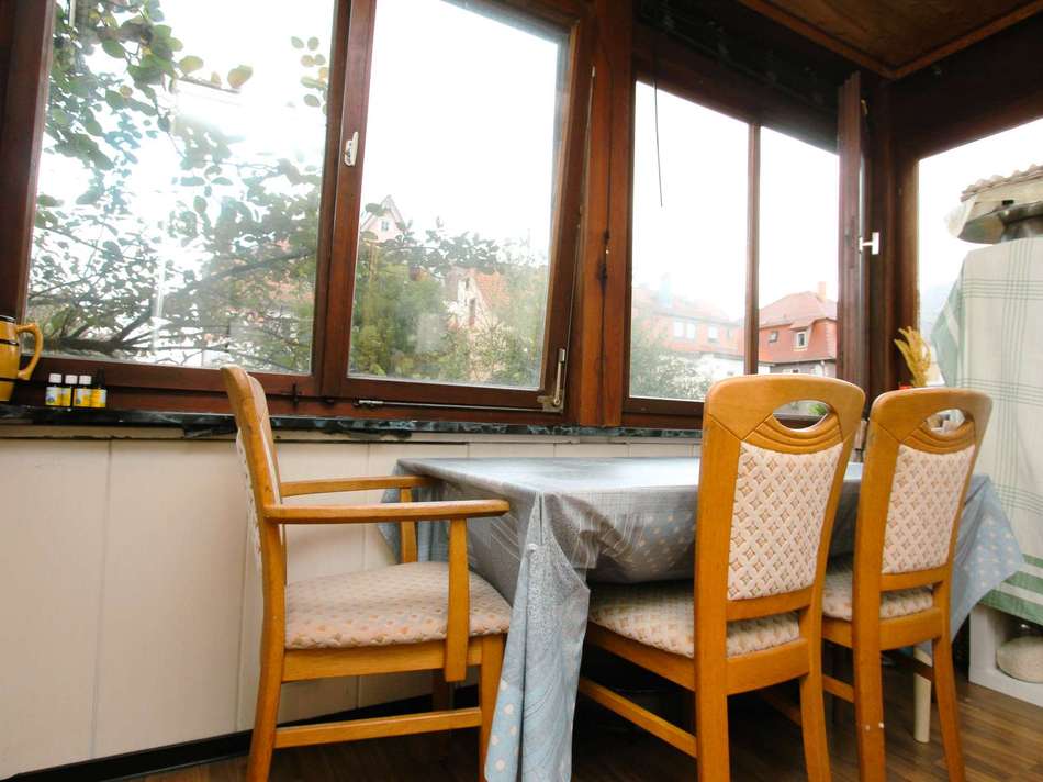 Erker mit Essecke, Wohnung EG
