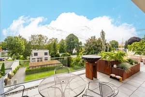 Penthouse am Wasser mit eigenem Bootssteg – E-Boot inklusive, Dachterrasse, Kamin, Klimaanlage – Lindenstraße 26, 12527 Schmöckwitz, Berlin – Vorschaubild 15