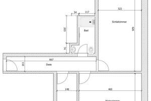 UNTERBILK KONKORDIASTR. EXKLUSIV PARKETT MODERNES BAD EINBAUKÜ. MÖGL. 4. OG/AUFZUG GARAGE MÖGLICH – Konkordiastraße 94, 40219 Unterbilk, Düsseldorf – Vorschaubild 12