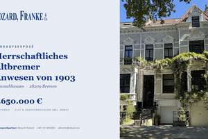 Herrschaftliches Altbremer Anwesen von 1903