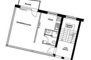 Gemütliche 1-Zimmerwohnung mit Balkon in Fuhlsbüttel – Erdkampsweg 27, 22335 Fuhlsbüttel, Hamburg – Vorschaubild 7