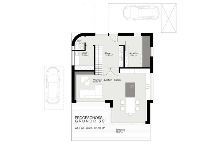 Grundriss Erdgeschoss