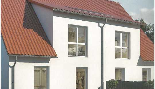 Bild von Doppelhaushälften als individuelle Planung mit Grundstück