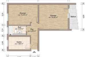 Provisionsfrei & bezugsfrei: Frisch sanierte 
2-Zimmer-Wohnung in der List! – Die vollständige Adresse der Immobilie erhältst du vom Anbieter., 30163 List, Hannover – Vorschaubild 17