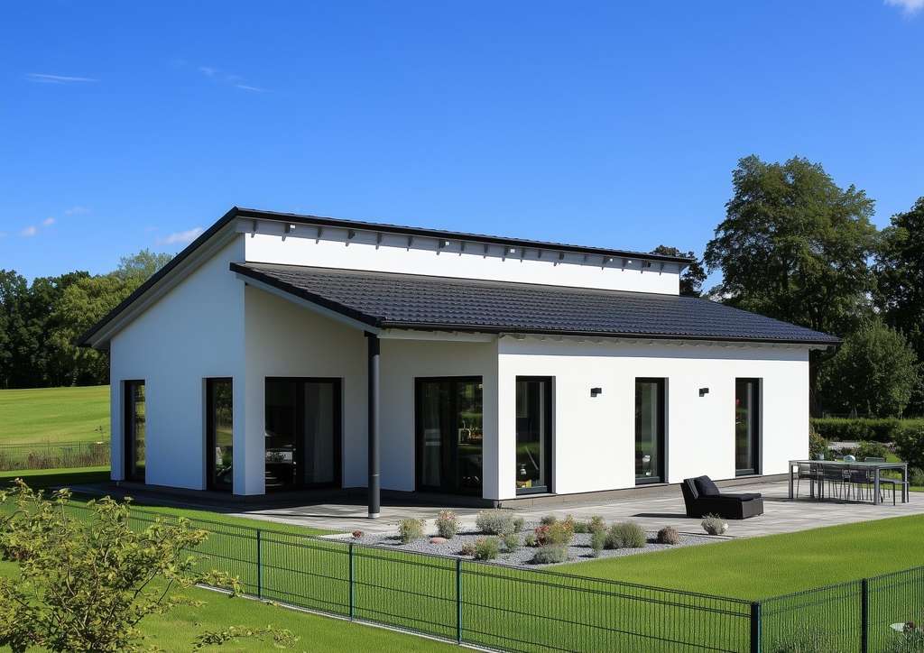Immobilie in Schwanheide - Ebenerdiges Wohnkonzept für die kleine Familie: Neubau Bungalow in Schwanheide - Bild 0