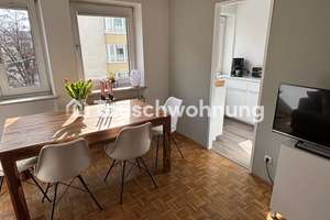 Tauschwohnung: 1-Zimmer-Whg Maxvorstadt|suche 2 Zimmer mit Balkon/Terrasse
