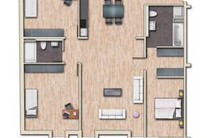 Großzügiger Grundriss und Terrasse, helle Räume und urbanes Wohngefühl - im angesagtem Stadtteil – Merseburger Strasse 84, 4229 Plagwitz, Leipzig – Vorschaubild 22