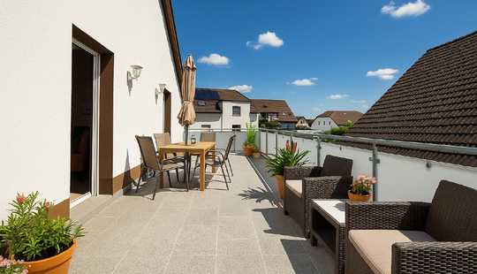 Bild von Ein- bis Zweifamilienhaus in Rodgau-Hainhausen – Zwei Wohneinheiten, gepflegter Garten & Nähe zur...