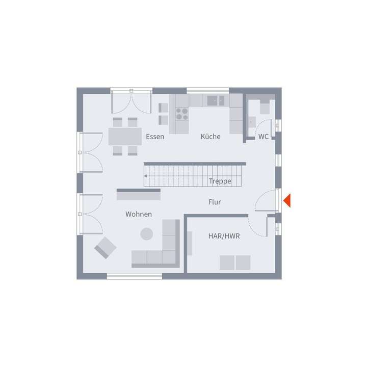 Grundriss Erdgeschoss