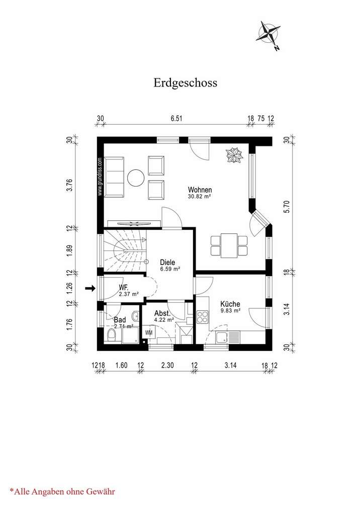 Grundriss EG