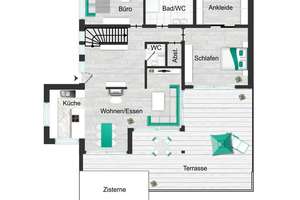 Exklusives und energieeffizientes Einfamilienhaus mit Swimmingpool und Kfz-Lackierfachbetrieb – Die vollständige Adresse der Immobilie erhältst du vom Anbieter., 72810 Gomaringen – Vorschaubild 51