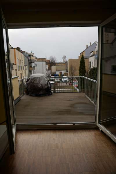 Austritt zum Balkon