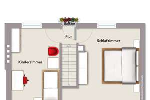 Frankfurt - Frankfurter Berg: Reihenendhaus in ruhiger Lage mit Potential zur Erweiterung – 60433 Frankfurter Berg, Frankfurt am Main – Vorschaubild 9