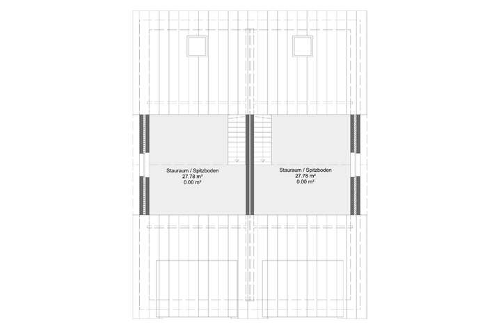 Grundriss Dachboden ausgebaut 